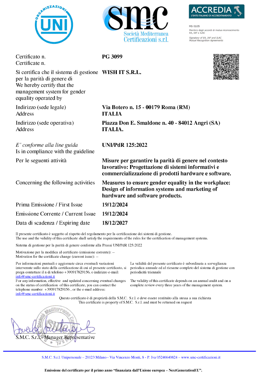 Parità di genere